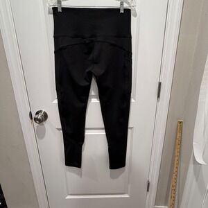 Dyce Active Womens Leggings High Waisted Pockets Black XL